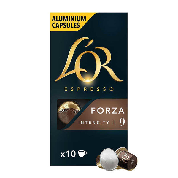 L'or Espresso Kapsül Kahve Nespresso Uyumlu 10'lu Forza 09 4028605