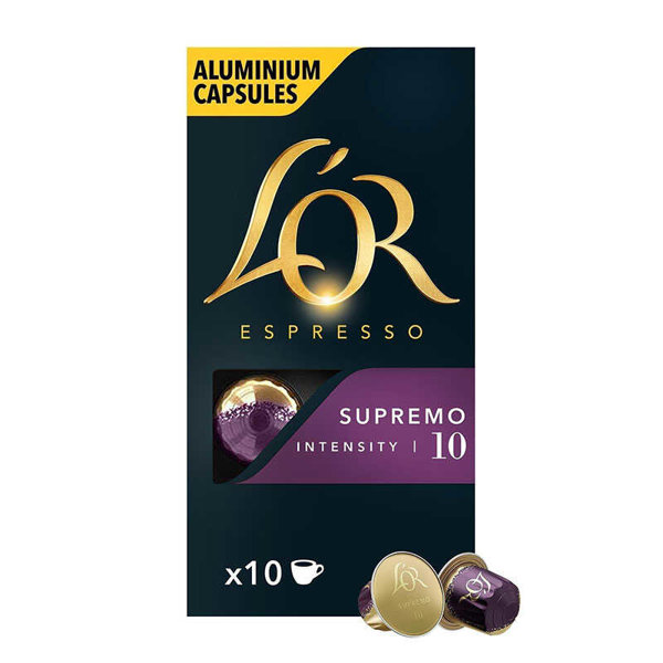L'or Espresso Kapsül Kahve Nespresso Uyumlu 10'lu Supremo 10 4028598