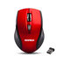 Everest SM-245 Kablosuz Mouse USB 800/1600 DPI 2.4 Ghz Kırmızı/Siyah, Resim 1