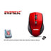 Everest SM-245 Kablosuz Mouse USB 800/1600 DPI 2.4 Ghz Kırmızı/Siyah, Resim 4
