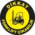 Forklift Çıkabilir Yer Etiketi 30 cm Çap U21029, Resim 1