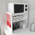 Bayz Design Mutfak Tezgah Üstü Mikrodalga Fırın Dolap Düzenleyici Raflı, Resim 2