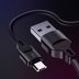 Rock Space Z13 Şarj Kablosu Micro USB 5V/2A 1 m Siyah, Resim 3