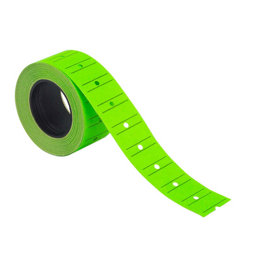 Kraf Motex  Etiketi 12x21 mm 12&prime;li Fosforlu Yeşil