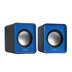 Snopy SN-66 2.0 USB Speaker 6W 86dB Mavi Siyah 