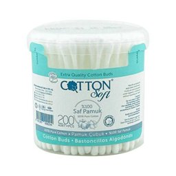 Cotton Soft Kulak Pamuğu Çubuk 200'lü 