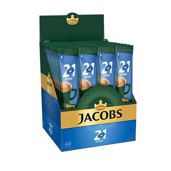 Jacobs Kahve 2'si 1 Arada 14 gr 40'lı Paket