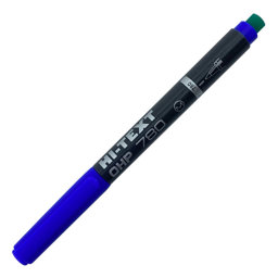 Hi-Text 780 M Asetat Kalemi Silgili 0.8 mm Mavi