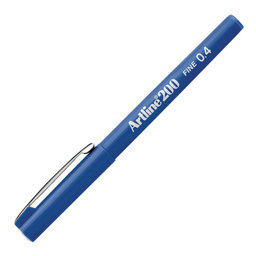 Artline 200N Fine Keçe Uçlu Kalem 0.4 mm - Mavi