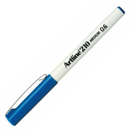 Artline 210N Fine Keçe Uçlu Kalem 0.6 mm - Mavi