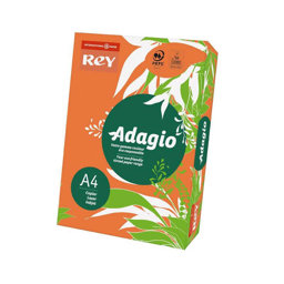 Adagio A4 Renkli Fotokopi Kağıdı 80 g/m² 500 Yaprak Florasan Turuncu Mandarine 