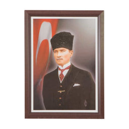 Inter Atatürk Portresi Lamine Çerçeve 35x50 INT-824 1L