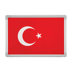 Inter Türk Bayrağı Alüminyum Çerçeve 35x50 cm INT-827, Resim 1