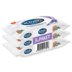 Activex Antibakteriyel Islak Havlu Hassas Koruma 3lü Paket 45 Yaprak, Resim 1