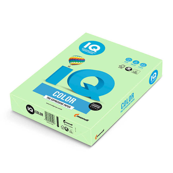 IQ Renkli Fotokopi Kağıdı A4 80 gr A.Yeşil 500'lü