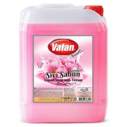 Vatan Sıvı Sabun Kremli Romantik 5 L 