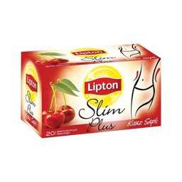 Lipton Slim Plus Kiraz Saplı Bitki Çayı 20li 