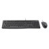 Logitech MK120 Kablolu Usb Q Klavye + Mouse Seti Siyah, Resim 2