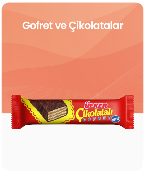Gofret ve Çikolatalar kategorisi için resim