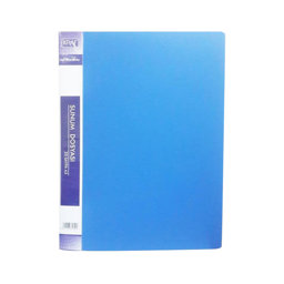 Kraf F80AK Sunum Dosyası A4 80 Yaprak - Mavi resmi