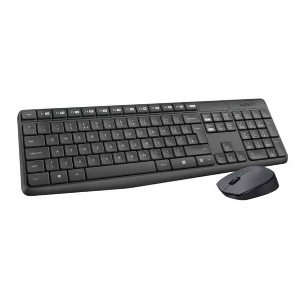 Logitech MK235 Kablosuz Usb Q Klavye + Mouse Seti Siyah