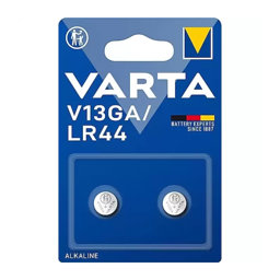 Varta V13GA / LR44 Alkaline Düğme Pil 1,5 Volt İkili Blister resmi