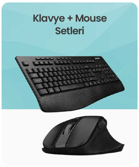 Klavye + Mouse Setleri kategorisi için resim